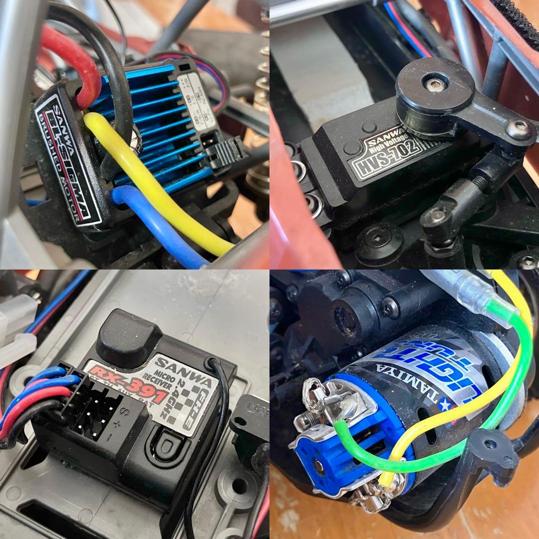 ☆「フルセット」タミヤ BBX BB-01 ラジコン バギー サンワ MX-6☆