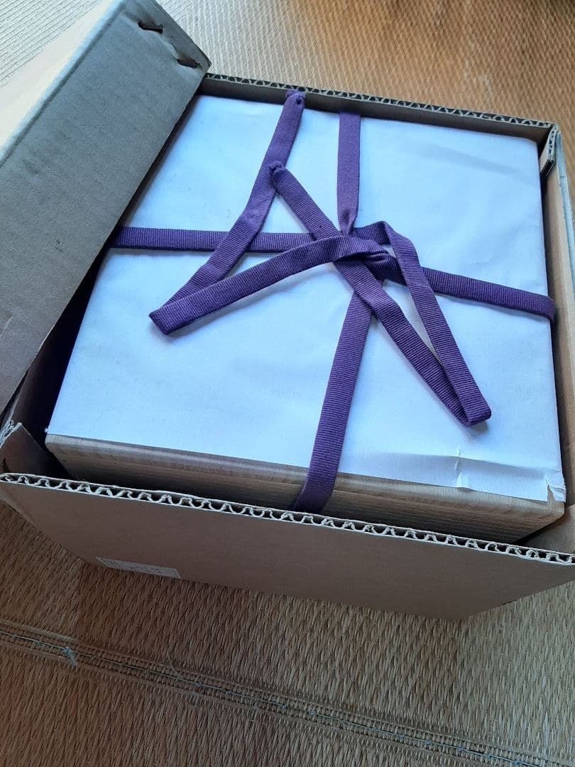 茶道具 染付 桜川 櫻川 水指 共箱 膳所焼 五角 水差 水入れ 岩崎新定