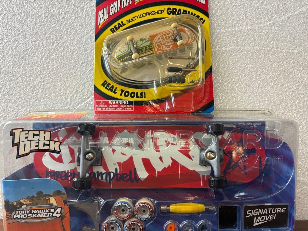 らいらい✰✰ 指スケ　Tech Deck テックデッキ　ハンドボード