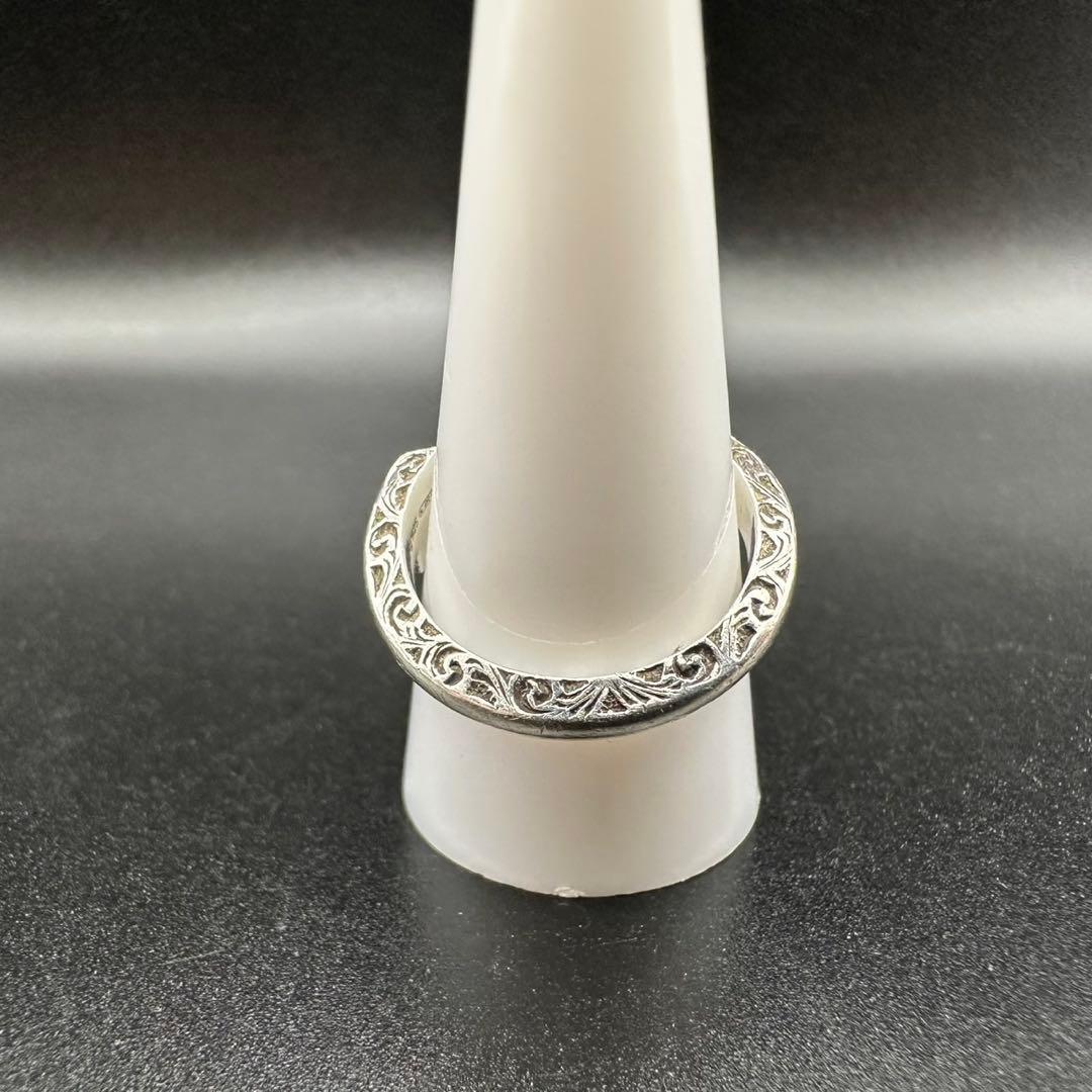 極美品✨　GUCCI　リング　指輪　アラベスク　ロゴ　刻印　1377