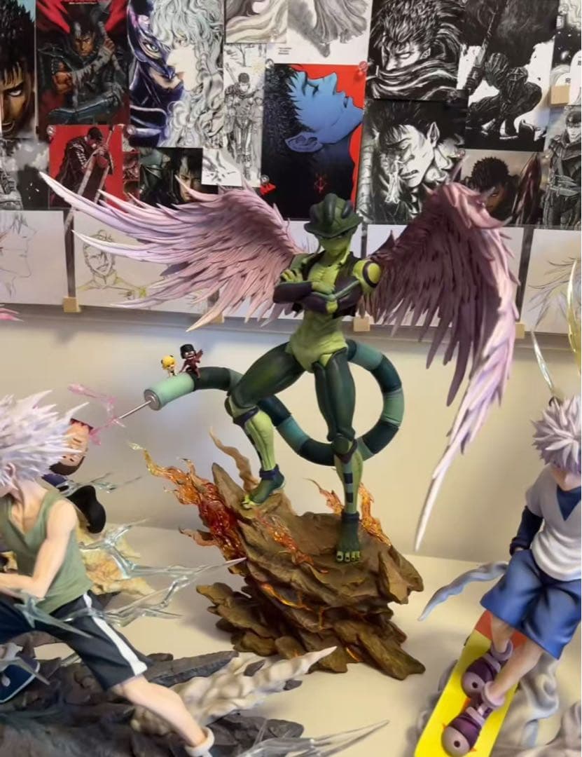 hunter×hunter メルエム ガレージキット ガレキスタチュー ②