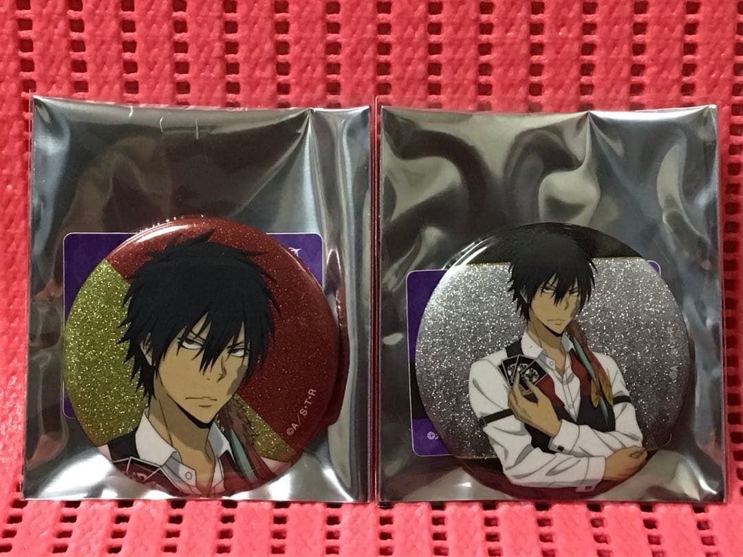 リボーン(67)《アニメイト限定 グリッター缶バッジ カジノver.》