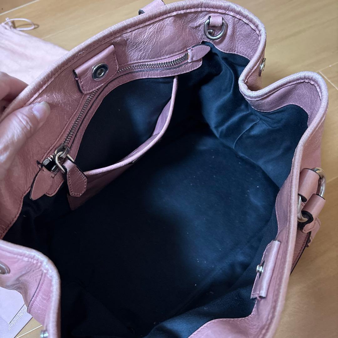 miu miu ピンク ハンドバッグ RN0685