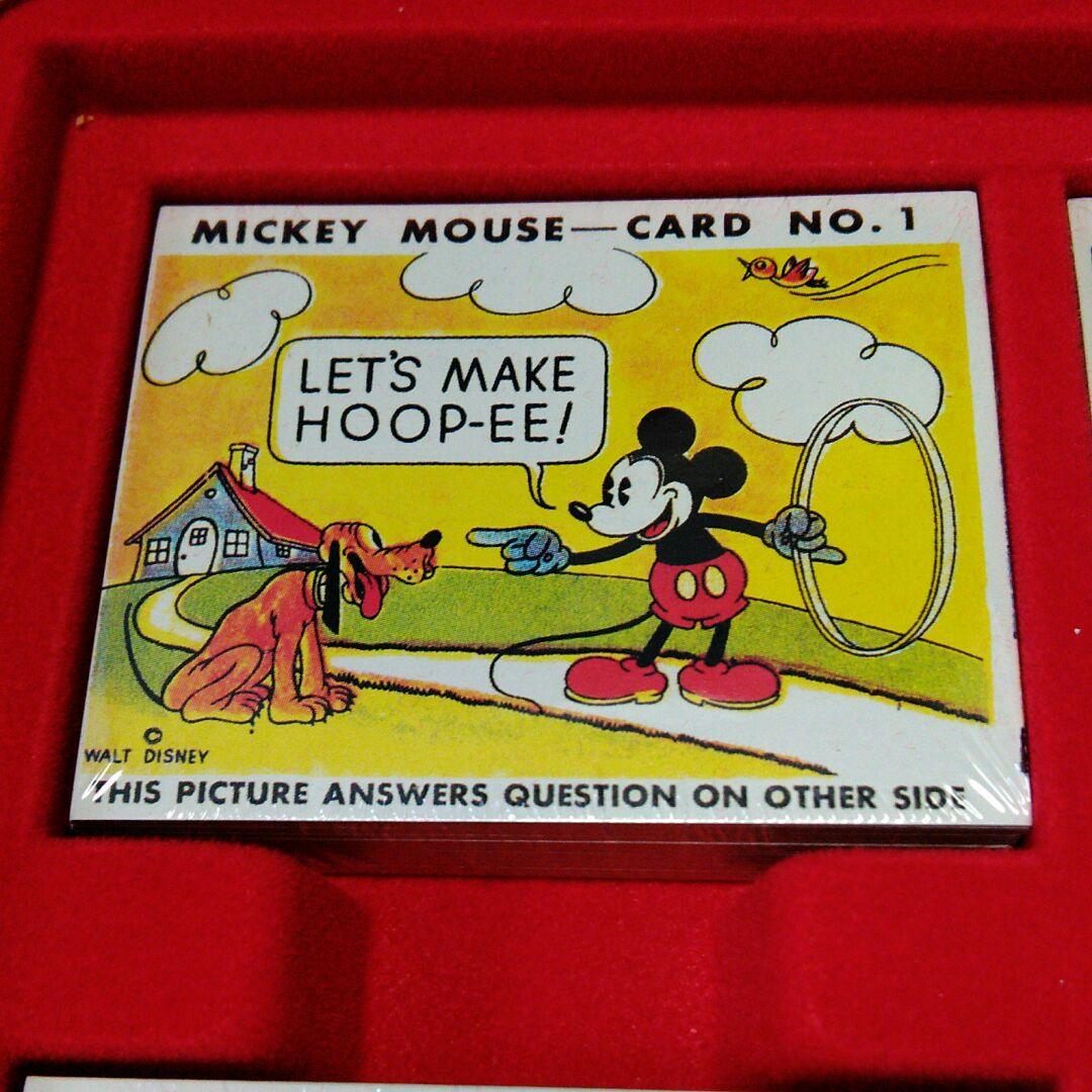 ミッキーマウス　ピクチャーカード　アルバムセット