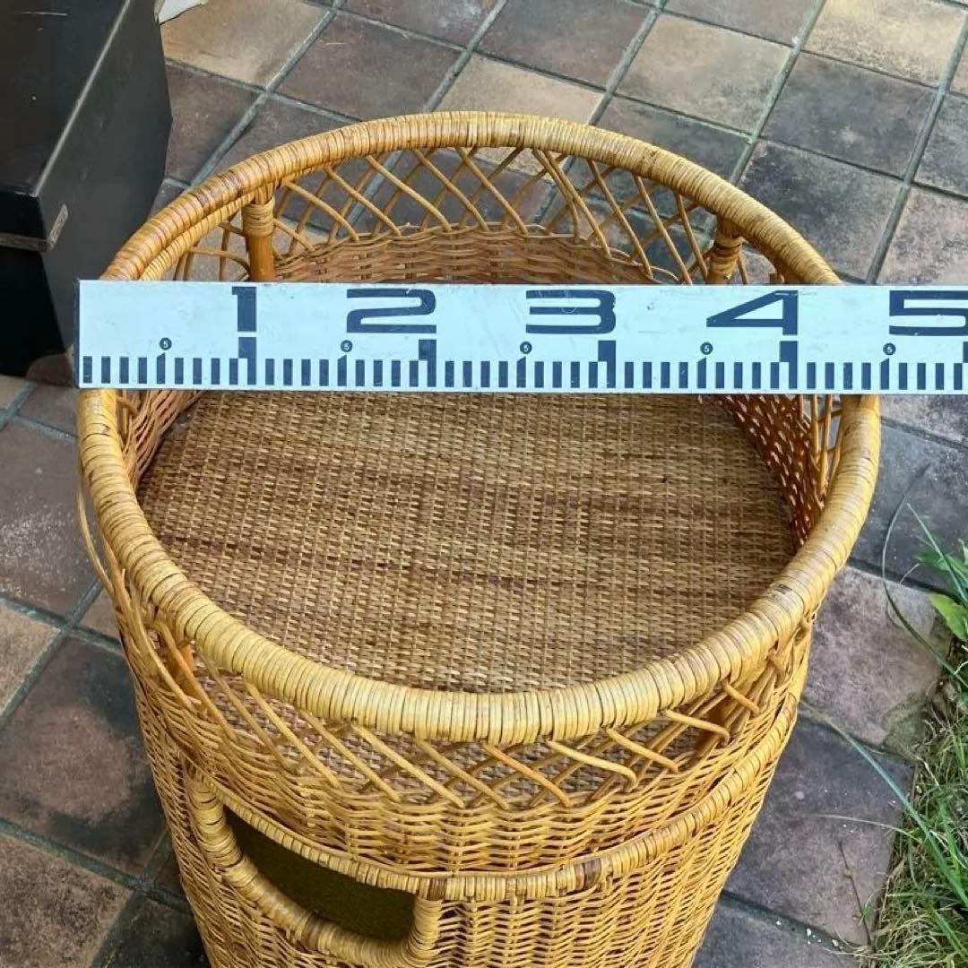 ラタン製キャットベッド ハンドル付き 早いもの勝ち