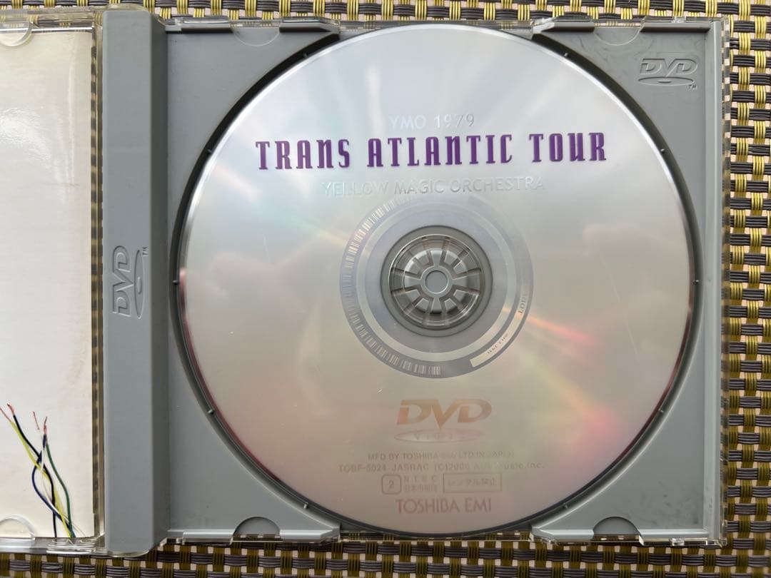 YMO 1979 TRANS ATLANTIC TOUR DVD 帯付き 廃盤 - メルカリ