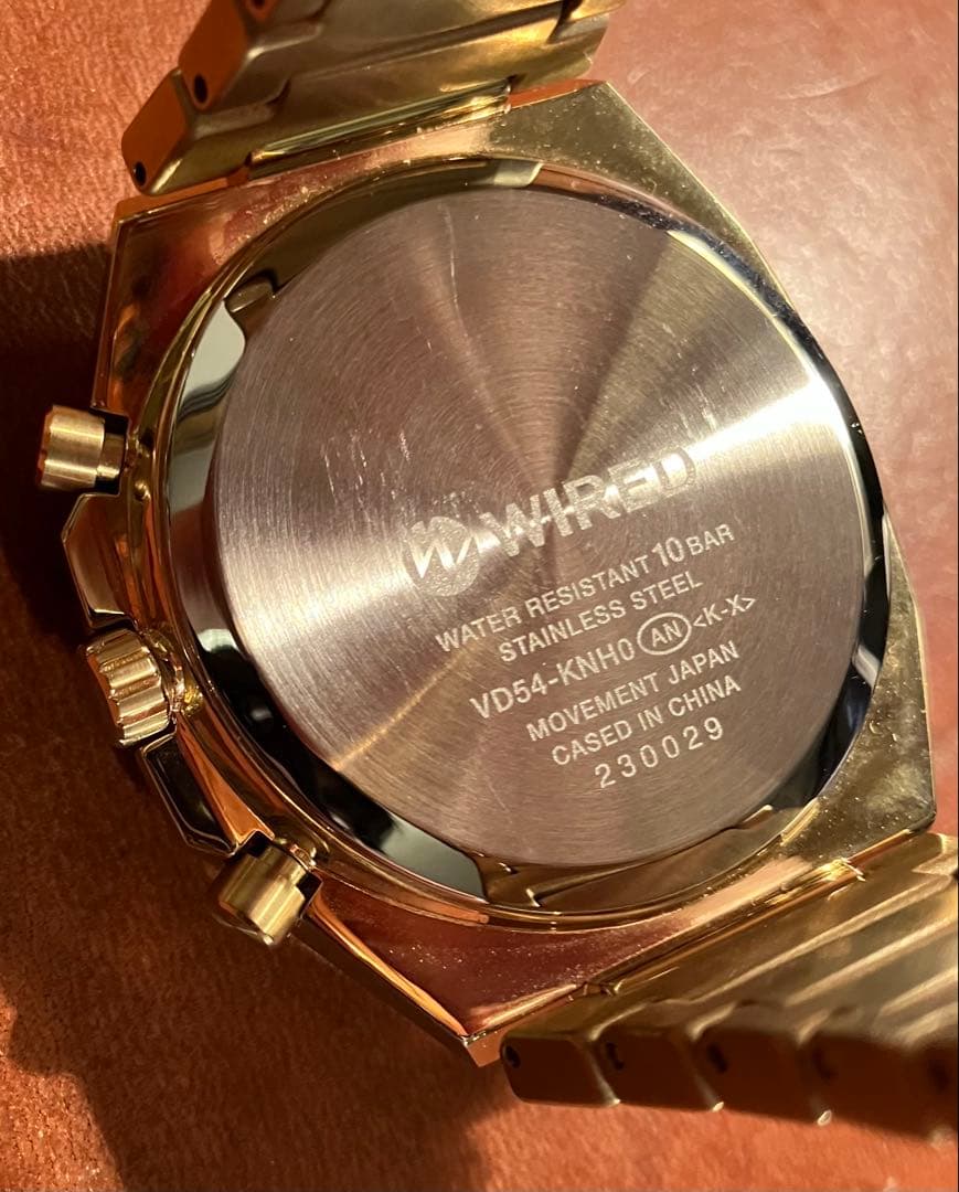 SEIKO WIRED AGAT446 ゴールド 北村匠海着用 廃盤 極美品