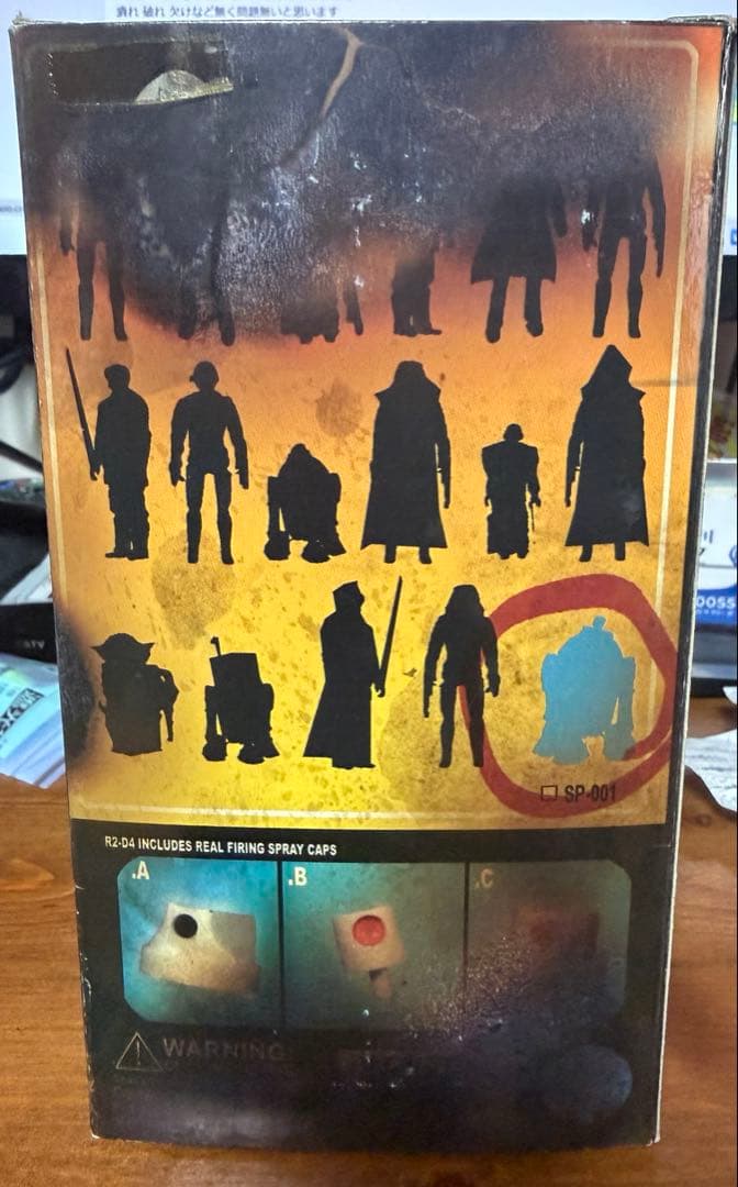 R2-D4 フィギュア SPRAY WARS スターウォーズ R2-D2