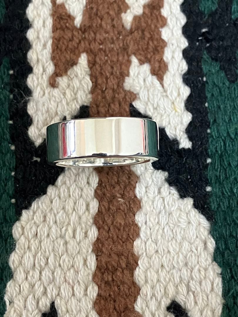 goro's ゴローズ　メタル付き平打ちリング 19号 イーグルメタル　k18