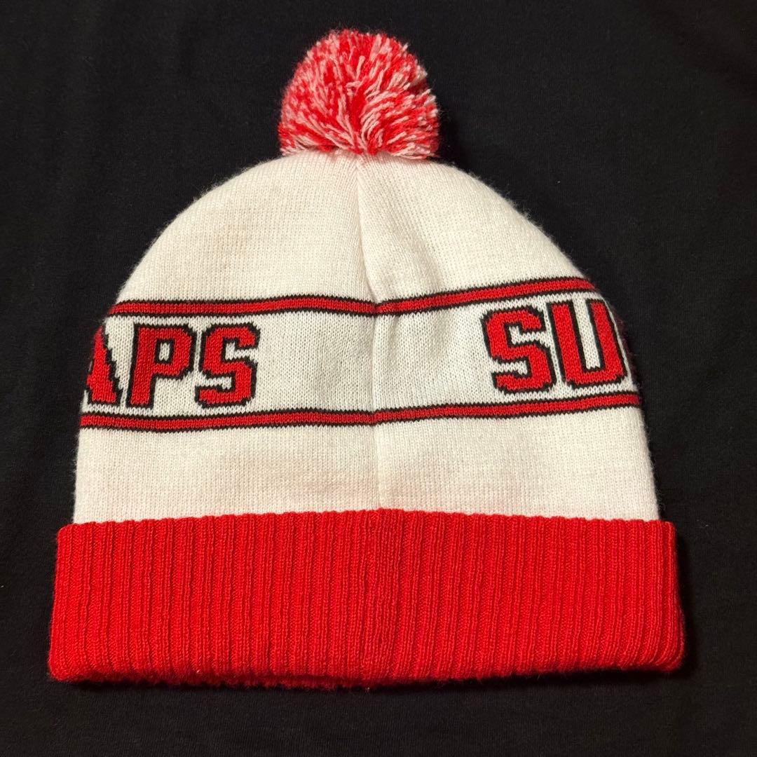 SUPREME WTAPS ビーニー ニット帽 赤NewJeans ヘリン着用 - メルカリ