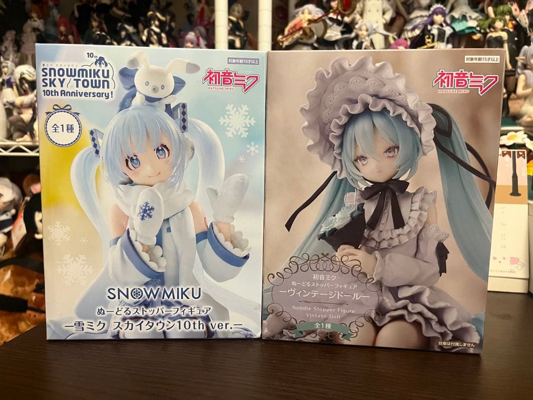 初音ミク ぬーどるストッパー フィギュア ヴィンテージドール 雪ミク