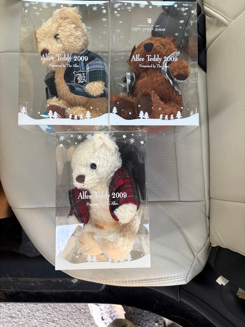 Alfee Teddy 2009 ぬいぐるみ 3体セット Amazon.co.jp: THE ALFEE アルフィー Alfee teddy 2009 テディベア