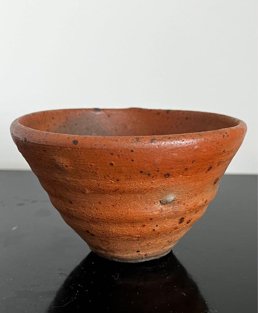 岩淵直樹　焼しめ碗　見立て　小服茶碗　旅茶碗