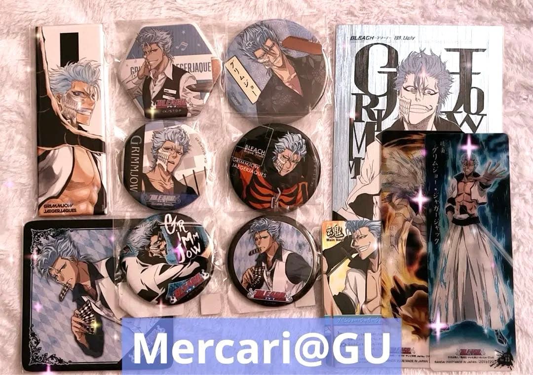 BLEACH グリムジョー 缶バッジまとめ売り