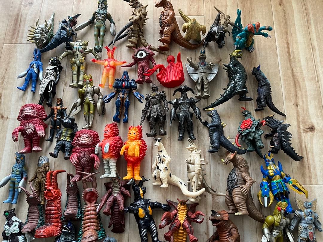 お得！！計135体‼︎ウルトラマン怪獣ソフビ セットまとめ