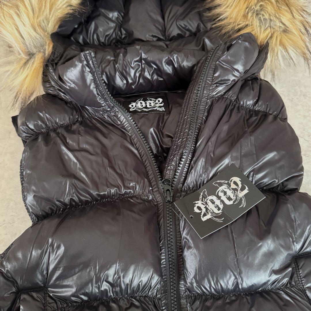【新品未使用・タグ付き】2002 King Fur Down Vest sサイズ