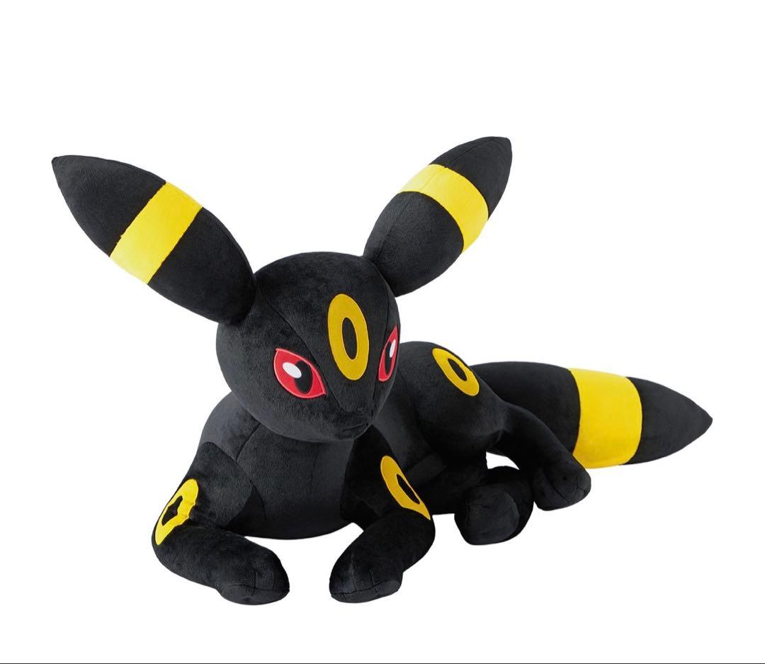 ポケモンセンター　新品★等身大ブラッキー 寝そべり