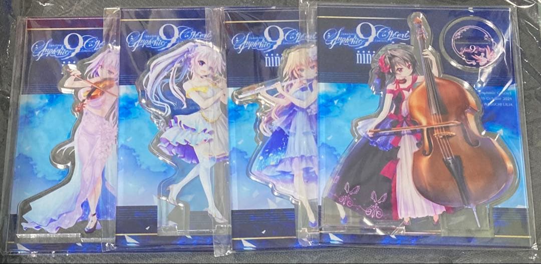 9 -nine- Symphonic Concert アクリルスタンド 4点