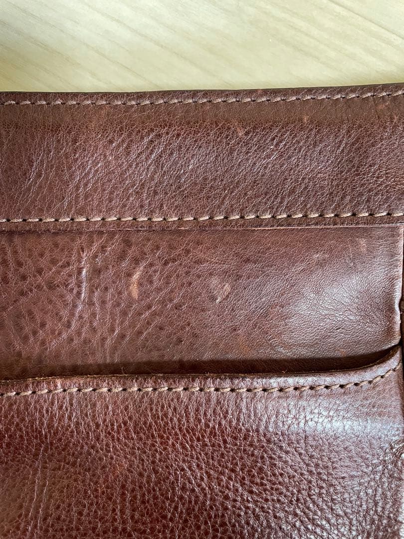 最終値下げ　genten Mattone レザー ショルダーバッグ