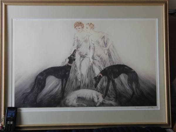 ルイ・イカール/リトタイプ,版上サイン入、大判、新品高級額付