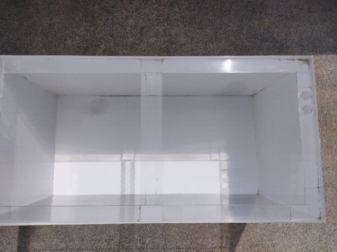 アクリル水槽　90センチ 4面ホワイト