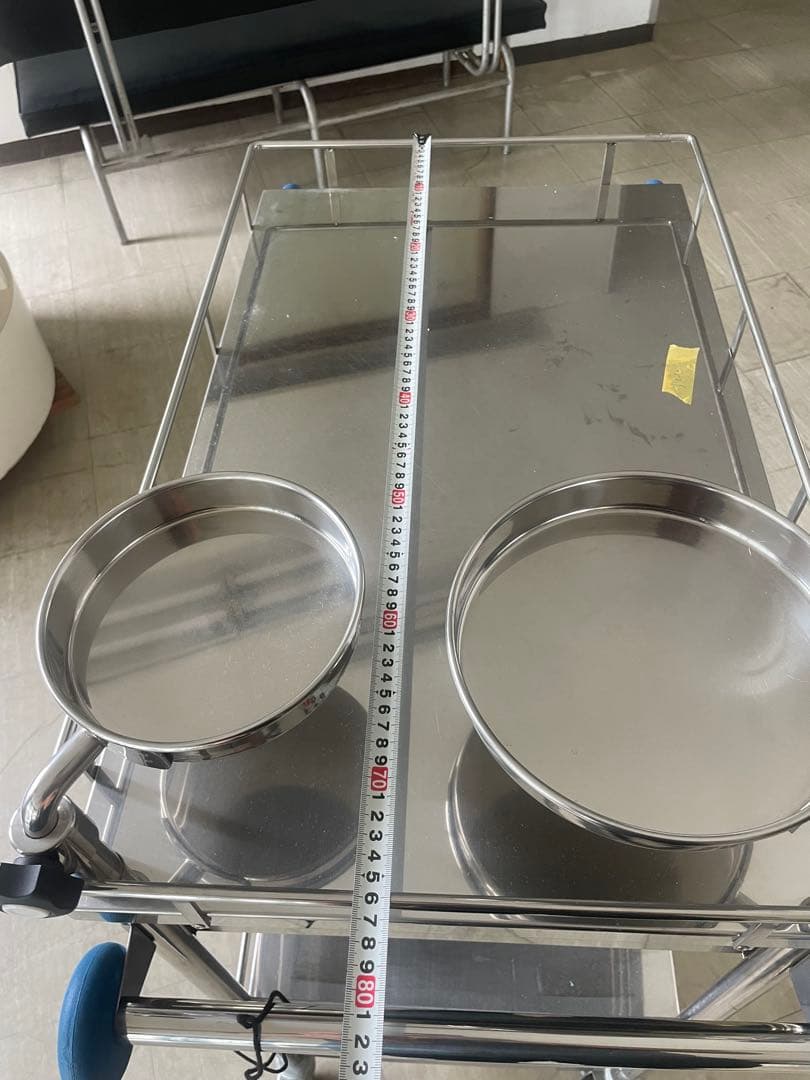 医療用ステンレスワゴン ドクターキャビネット 回診車 器械台 機械台