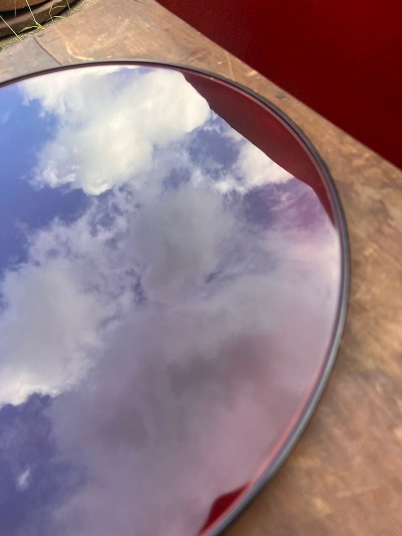 120高級輪島塗 わじま 慶塚 作 溜塗 丸盆 輪島塗皿