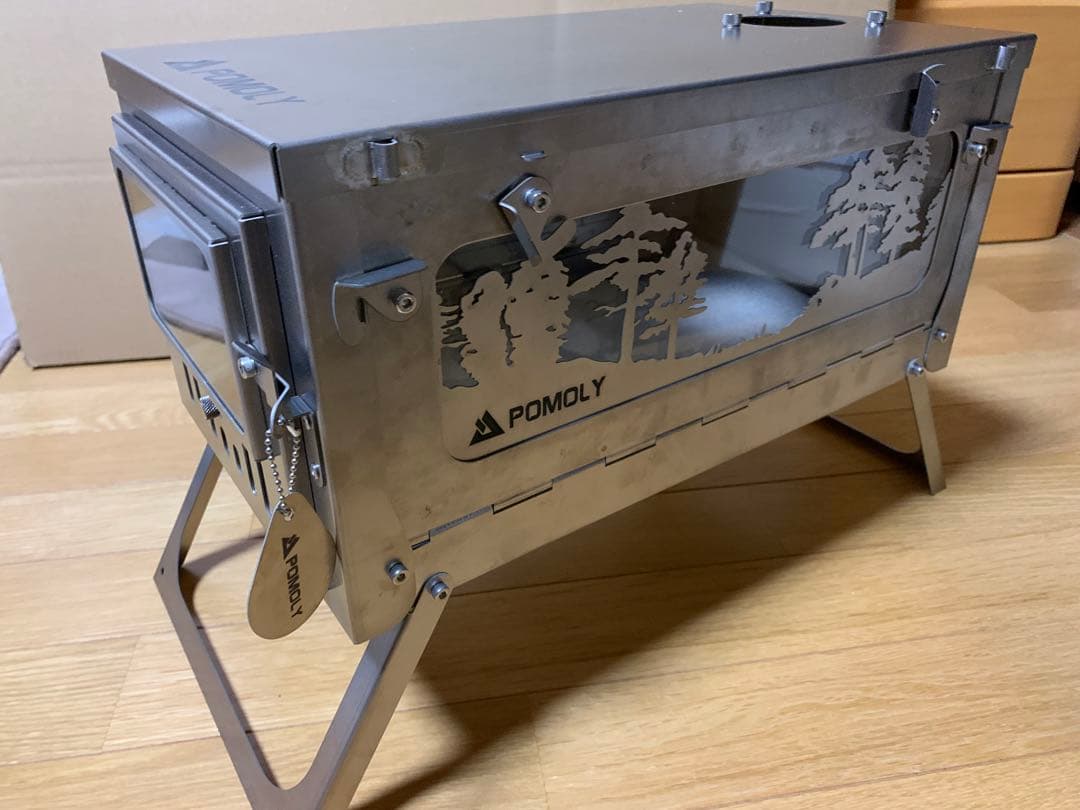 POMOLY T1 Woods Night チタン　限定　薪ストーブ