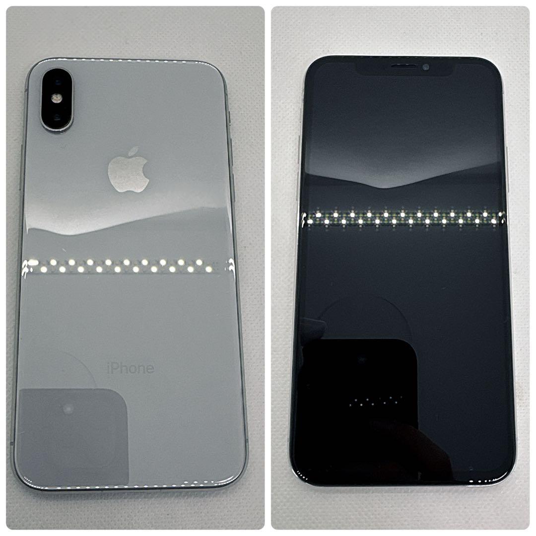iPhoneX 256GB SIMフリー シルバー silver 本体 - メルカリ