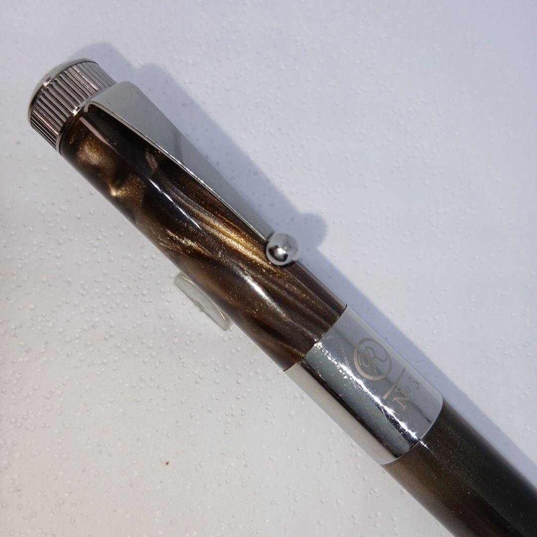 ROMEO No.3　イタリアングレイ　ボールペン 太軸