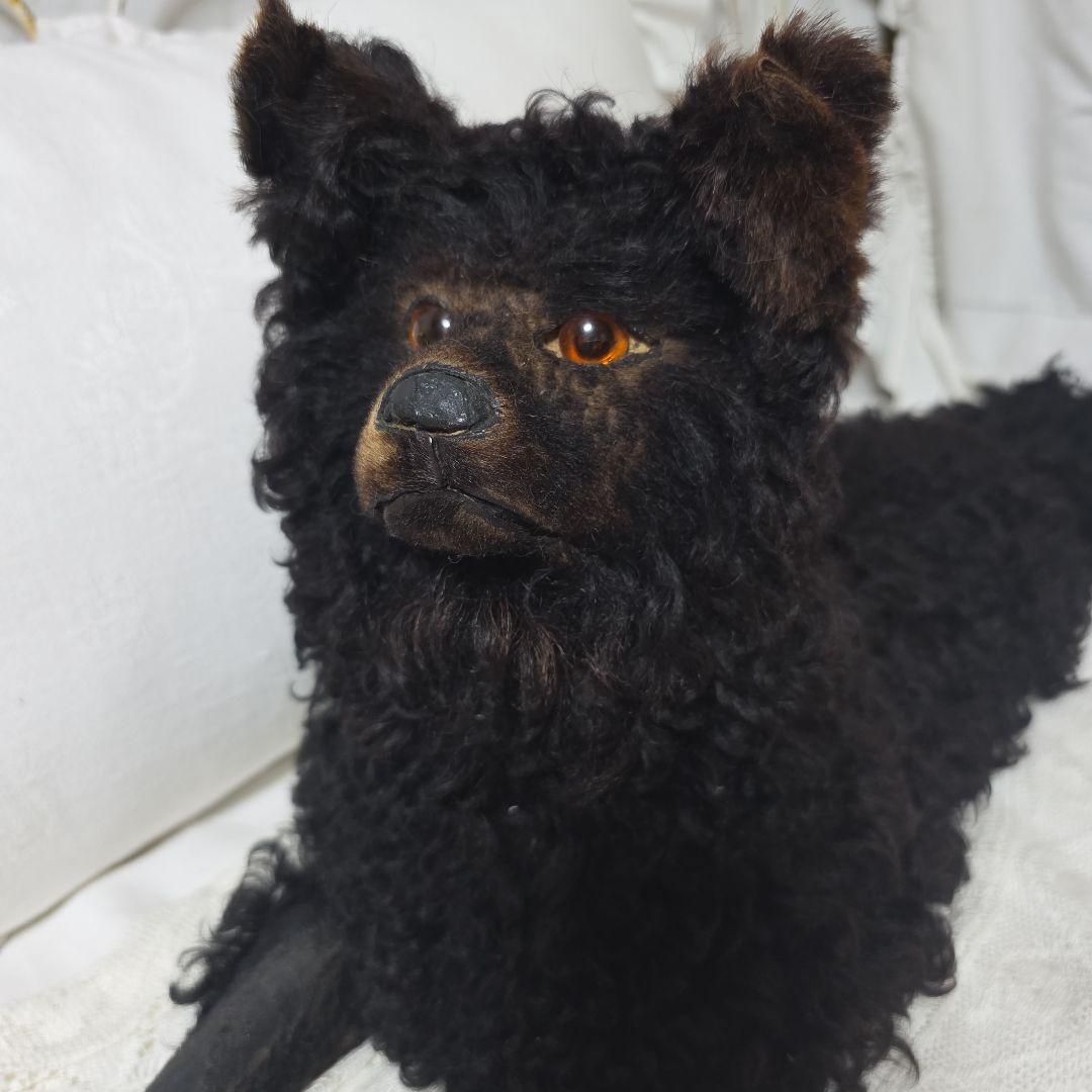 フランスアンティーク ドック アーティストベア リアルドック テディベア