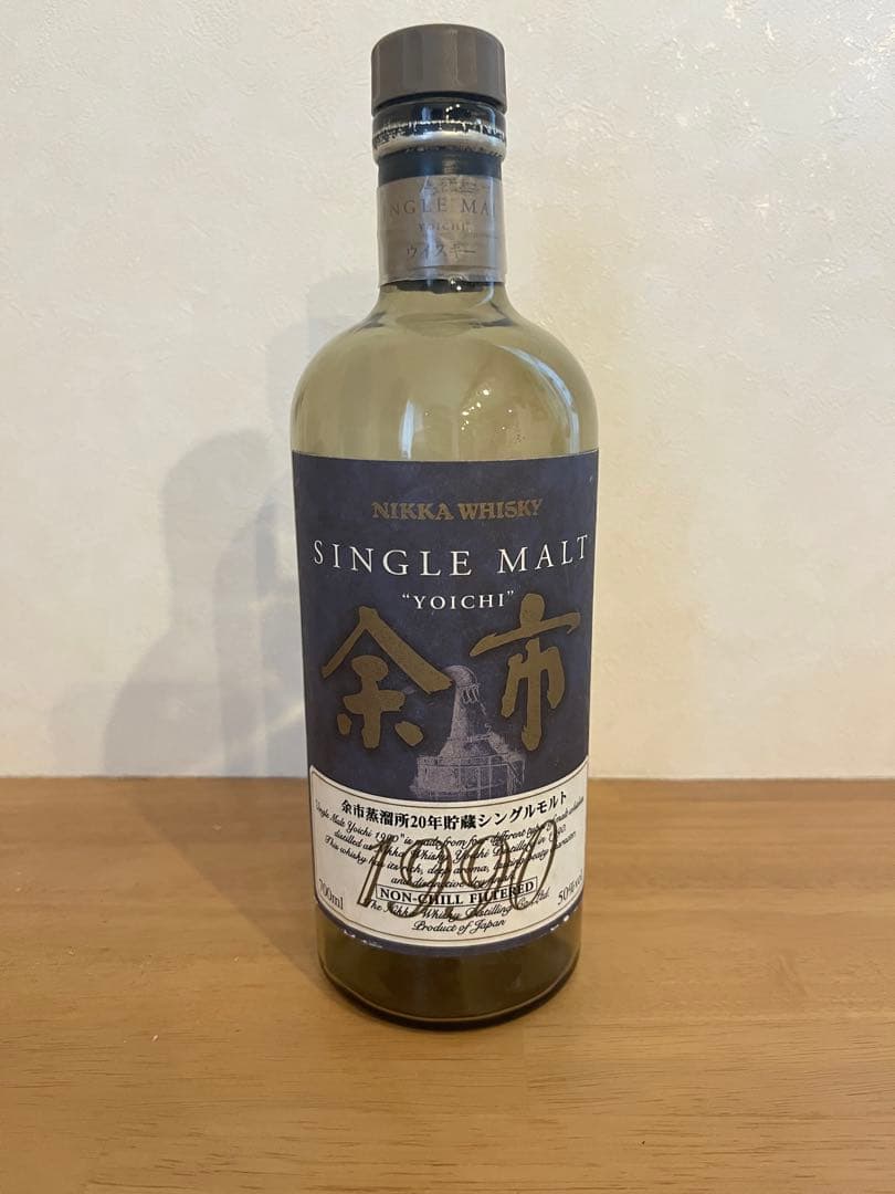 NIKKA WHISKY SINGLE MALT 余市1990 木箱入り 1990_s_1990_1999_55_500ml__0.