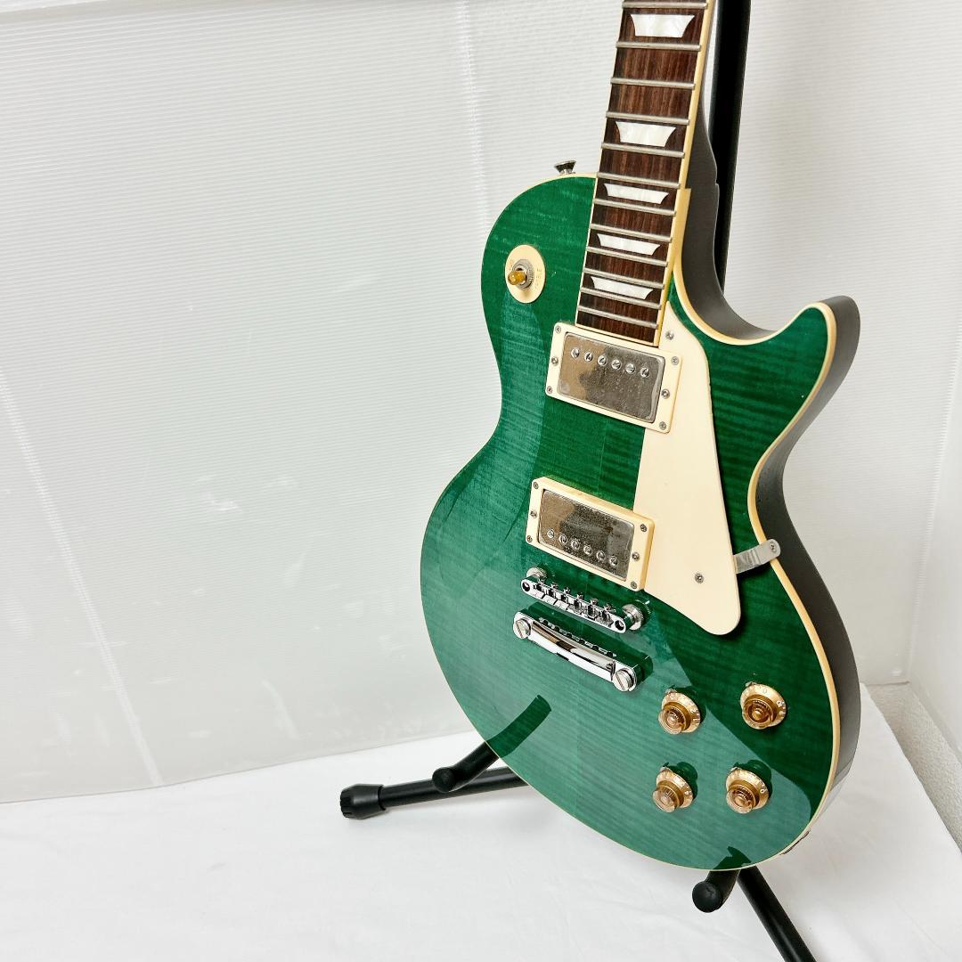 美品 Burny バーニー レスポールカスタム 激レア グリーン 緑 - メルカリ