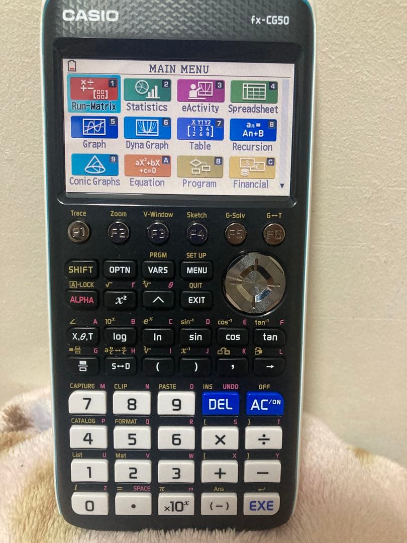 CASIO FX-CG50 グラフ関数電卓