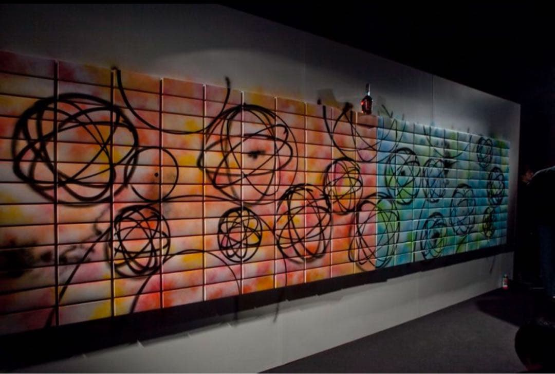 本人直筆】アート作品 Hennessy × FUTURA ヘネシー