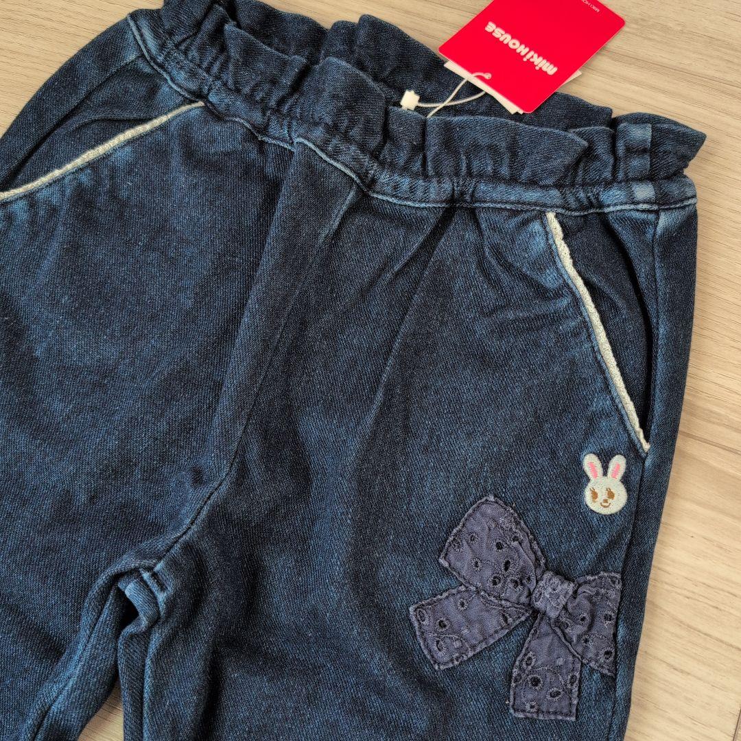 ミキハウス デニムパンツ 120cm - メルカリ
