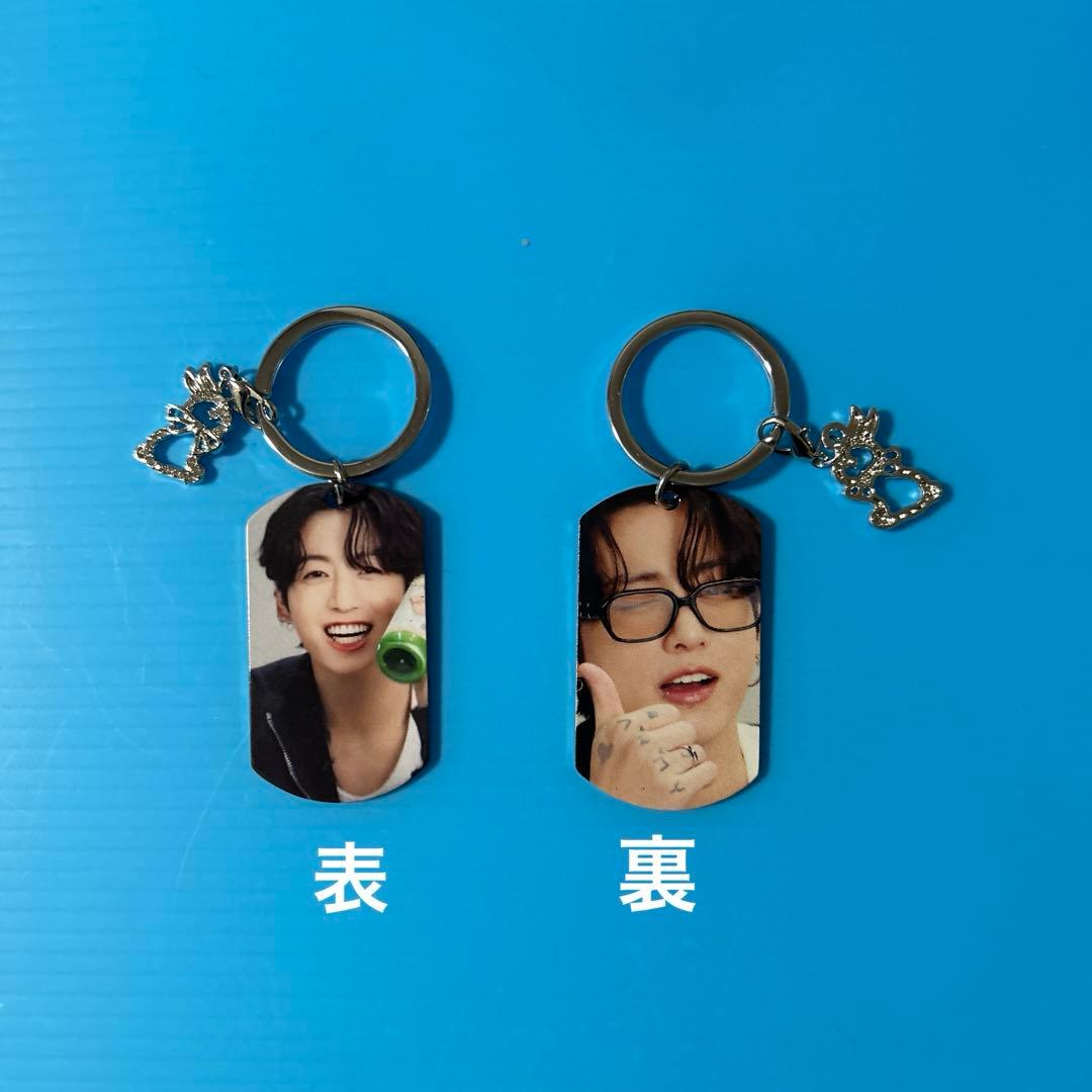 BTS Jungkook ハート型アクリルフォトブロック•スクエアフォトブロック