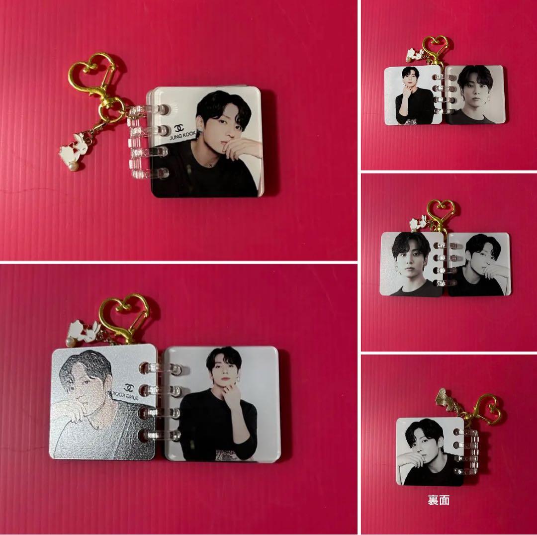 BTS Jungkook ハート型アクリルフォトブロック•スクエアフォトブロック