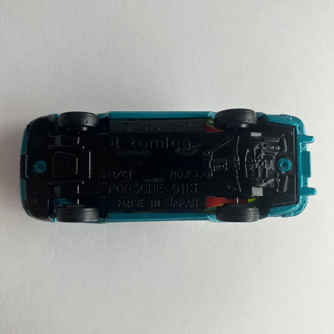 ■絶版》トミカ No.F3【1976年/日本製】ポルシェ 911S ※高島屋特注