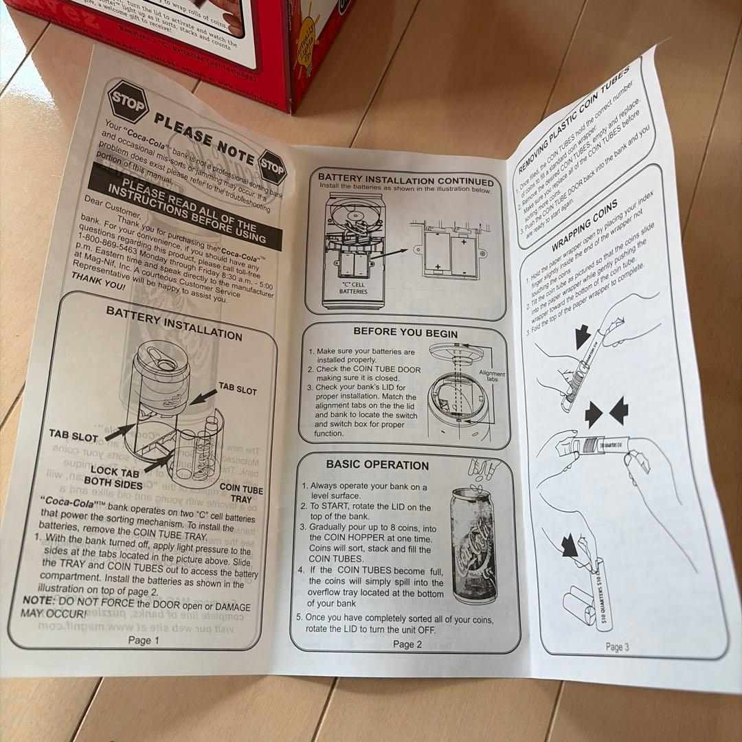 Coca-Cola ソーター 缶型