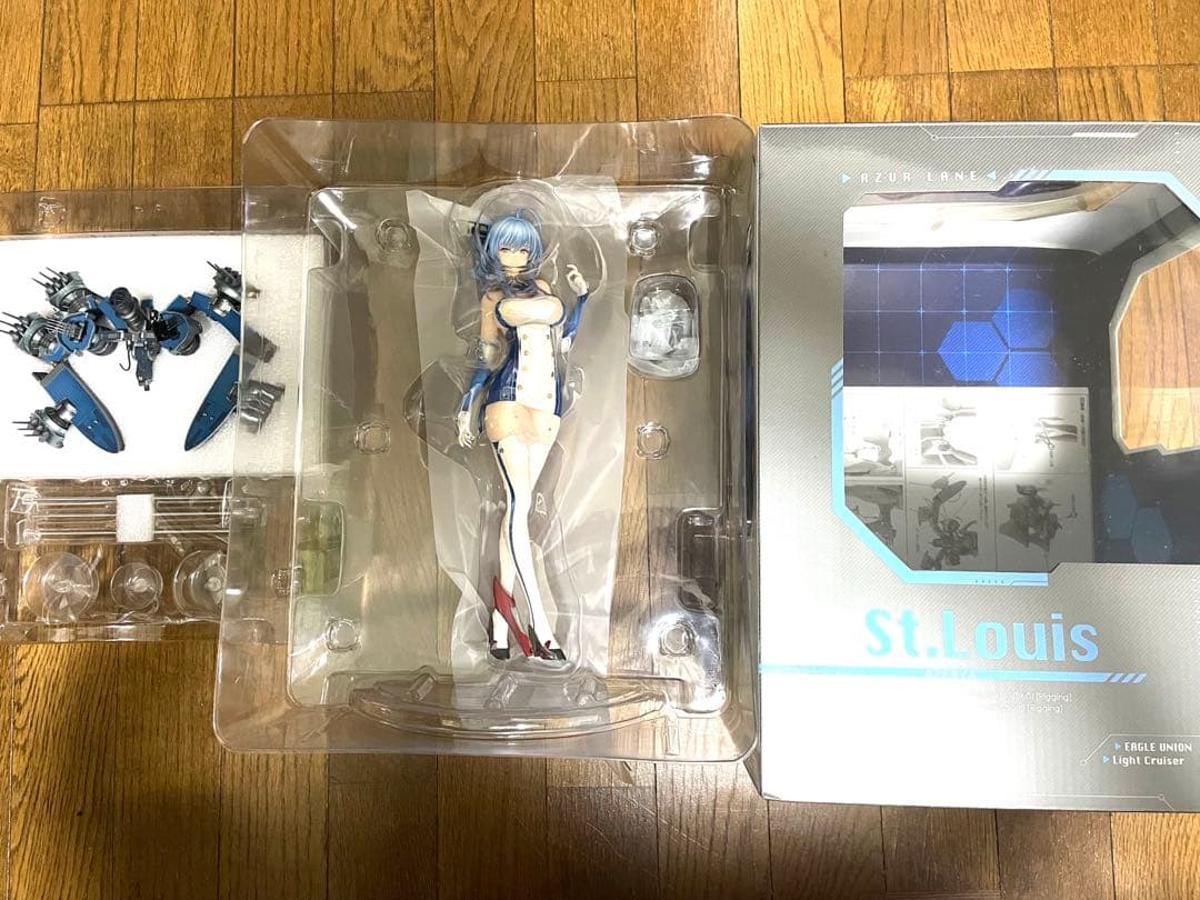 【アズールレーン】セントルイス　フィギュア艤装ver（※スタンド初期不良品）