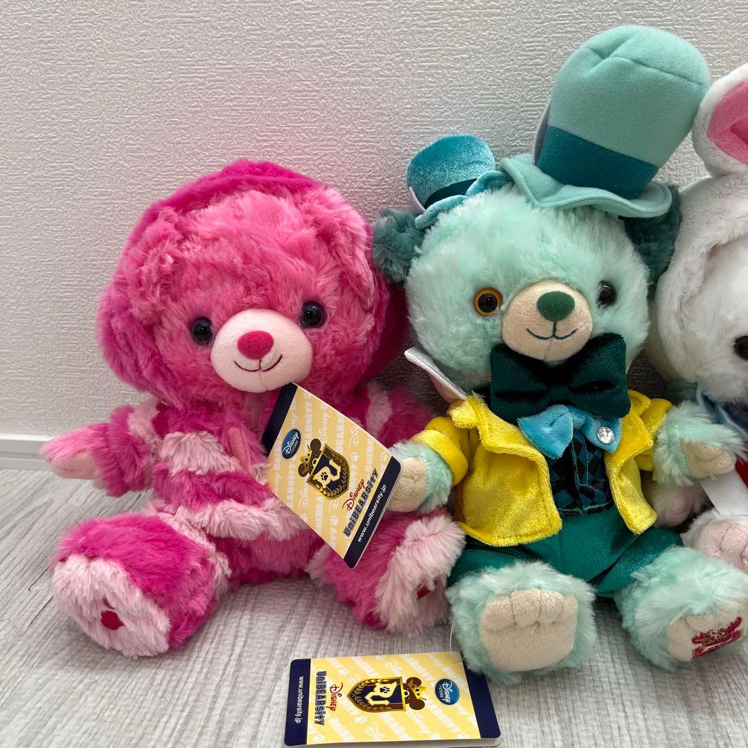 ユニベアシティ　不思議の国のアリス　コスチューム付き　全部セット　　新品タグ付き