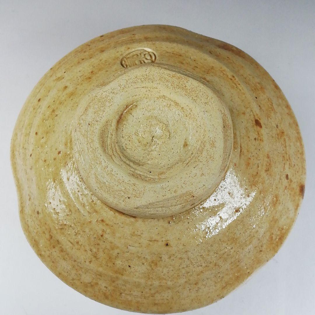 T620 茶碗 『黄瀬戸茶碗』『東山 造』『前大徳寺 福本積應 書付』 共箱