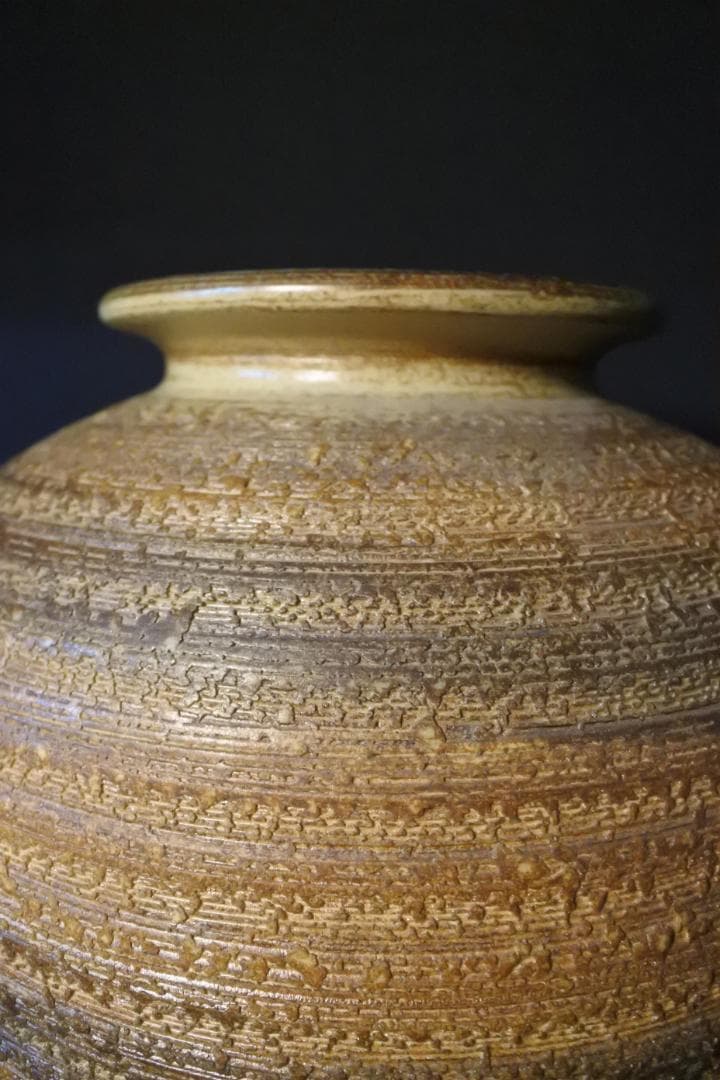 収集品】壷 花瓶 陶器 焼物 1606