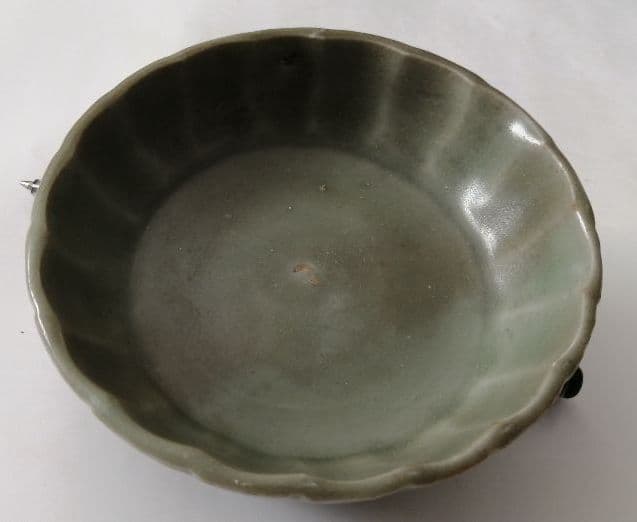 中国　青磁　小皿