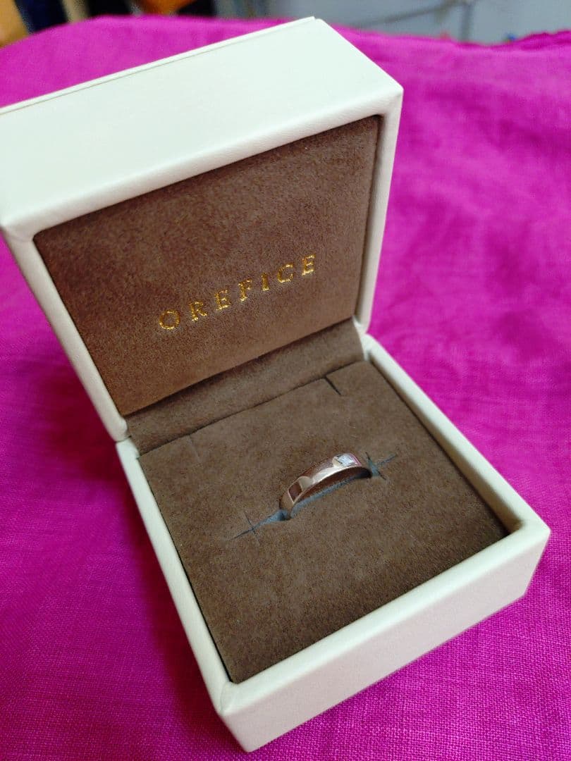 k18WG オレフィーチェ メリー リング 15号