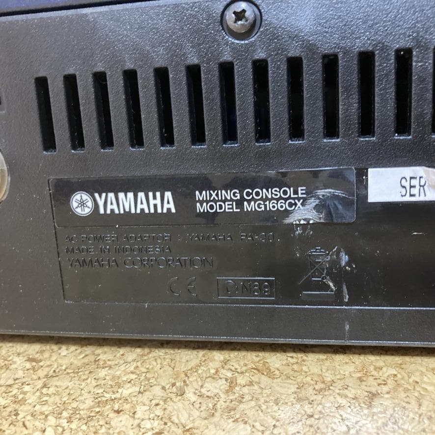 【通電品】YAMAHA MG 166CX アナログミキサー ヤマハ