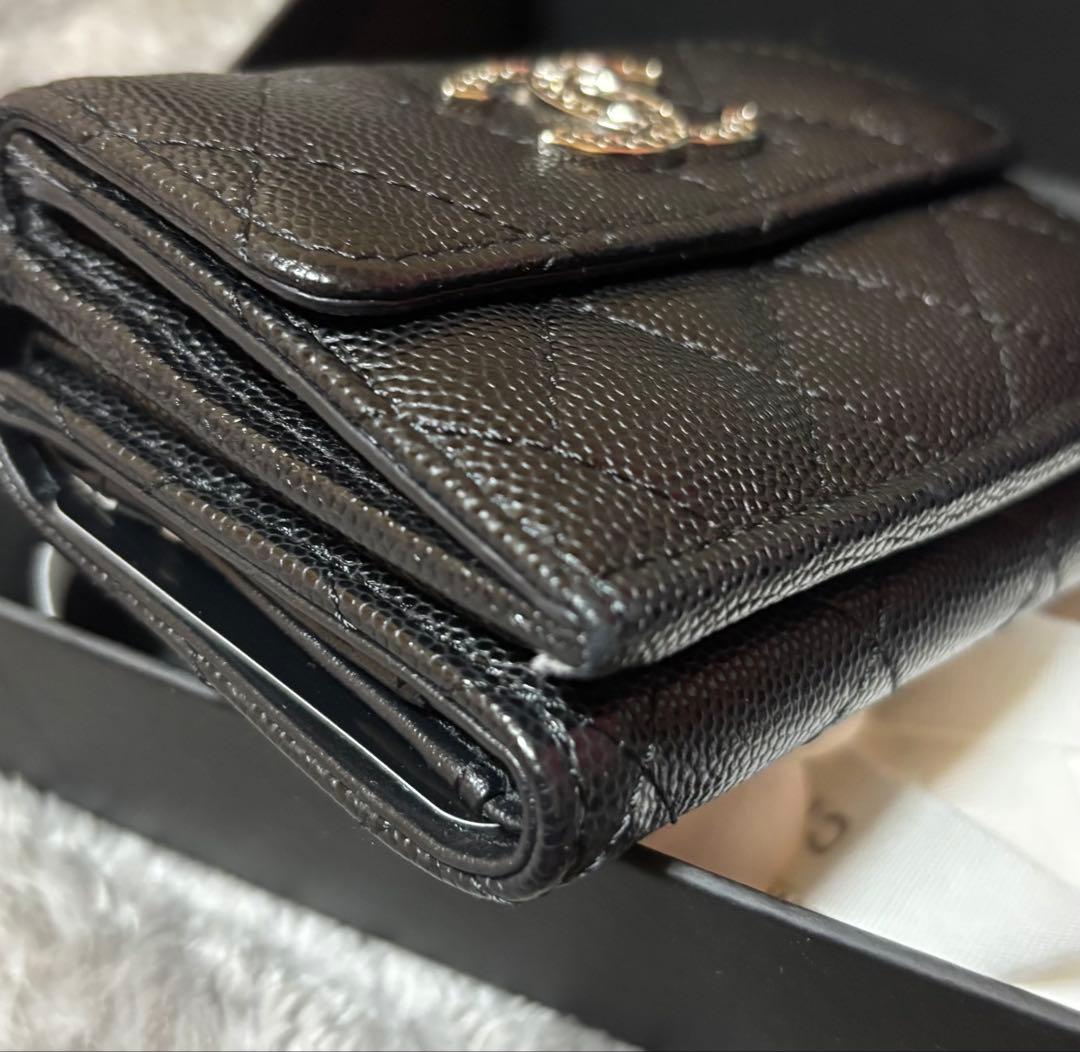 CHANEL ミニ財布 キャビアスキン コレクション限定モデル