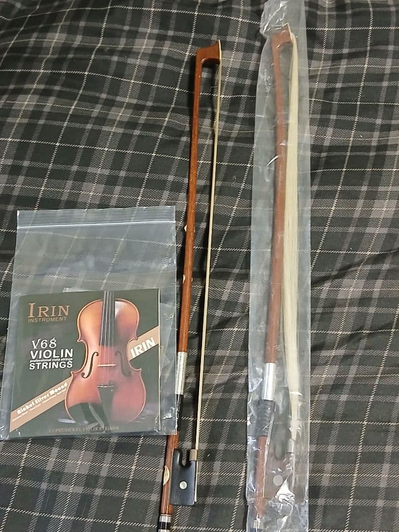 鈴木バイオリン 1/16 No200 SUZUKI　新品弓　新品弓 ケース 付き