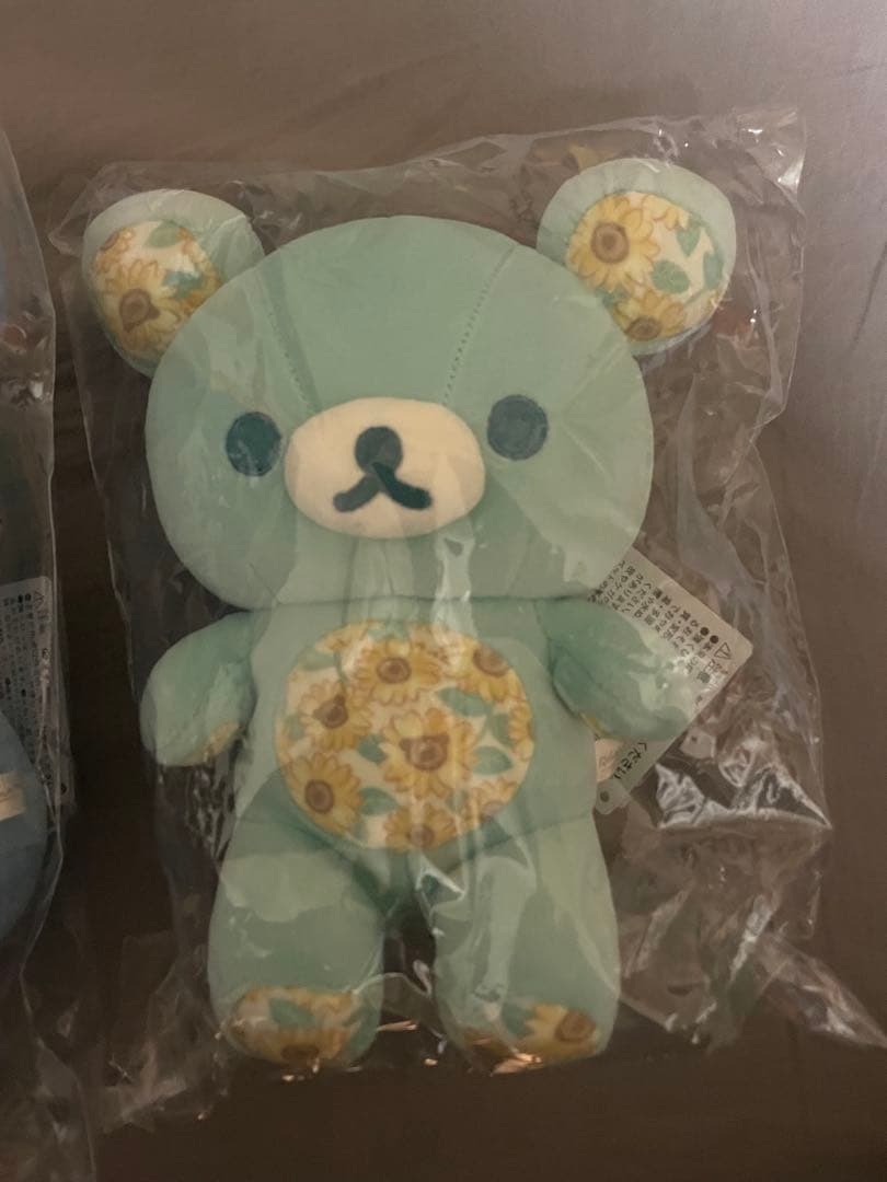 リラックマ あなたを想う ふっくらぬいぐるみ 4点セット(ノベルティ2点)